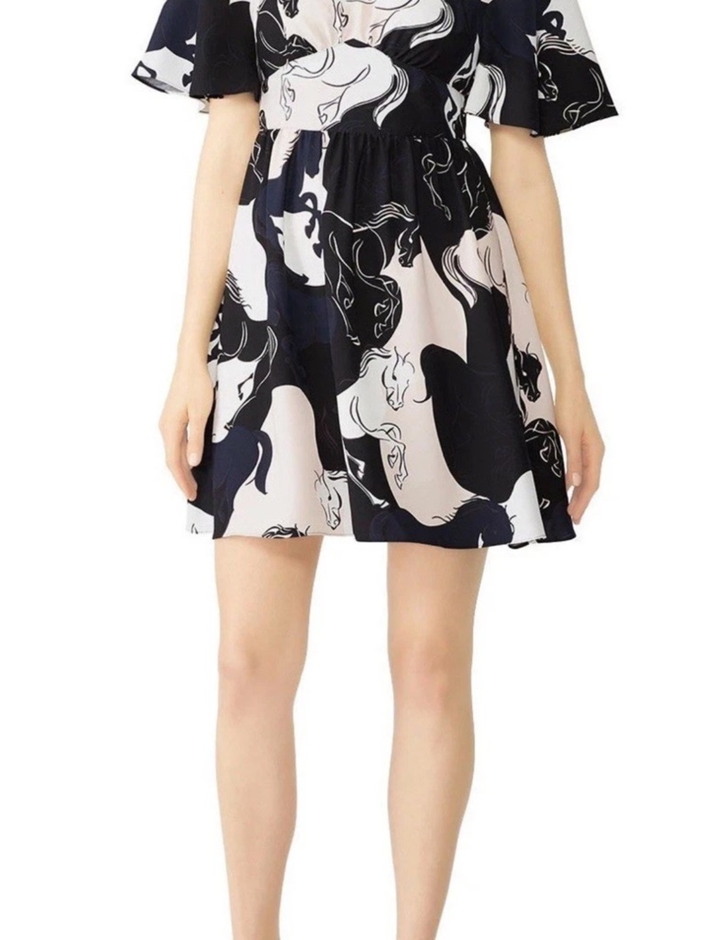 kate spade wild stallions crepe dress, 12